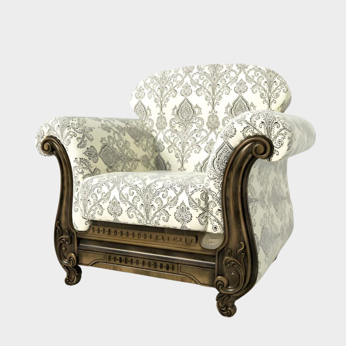 Royal Damask Armchair