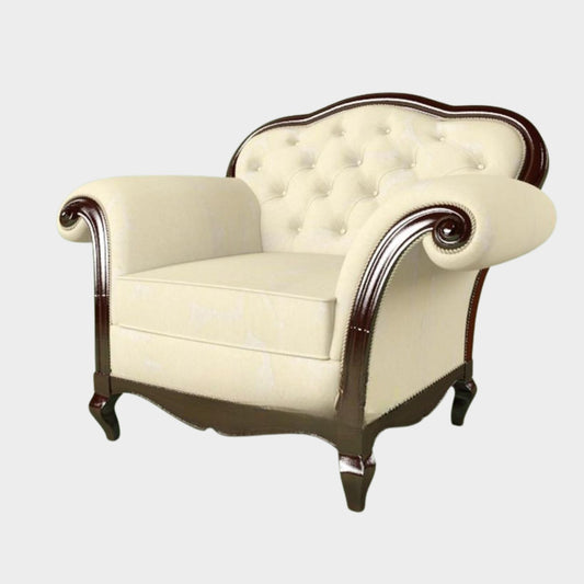 Classic Rolled Arm Armchair