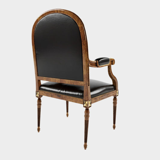 Francesco Molon Armchair with Carving